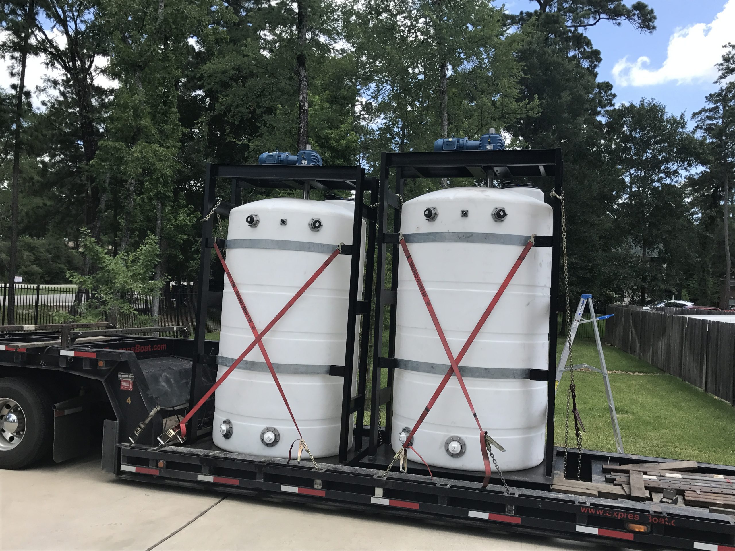Tank process system