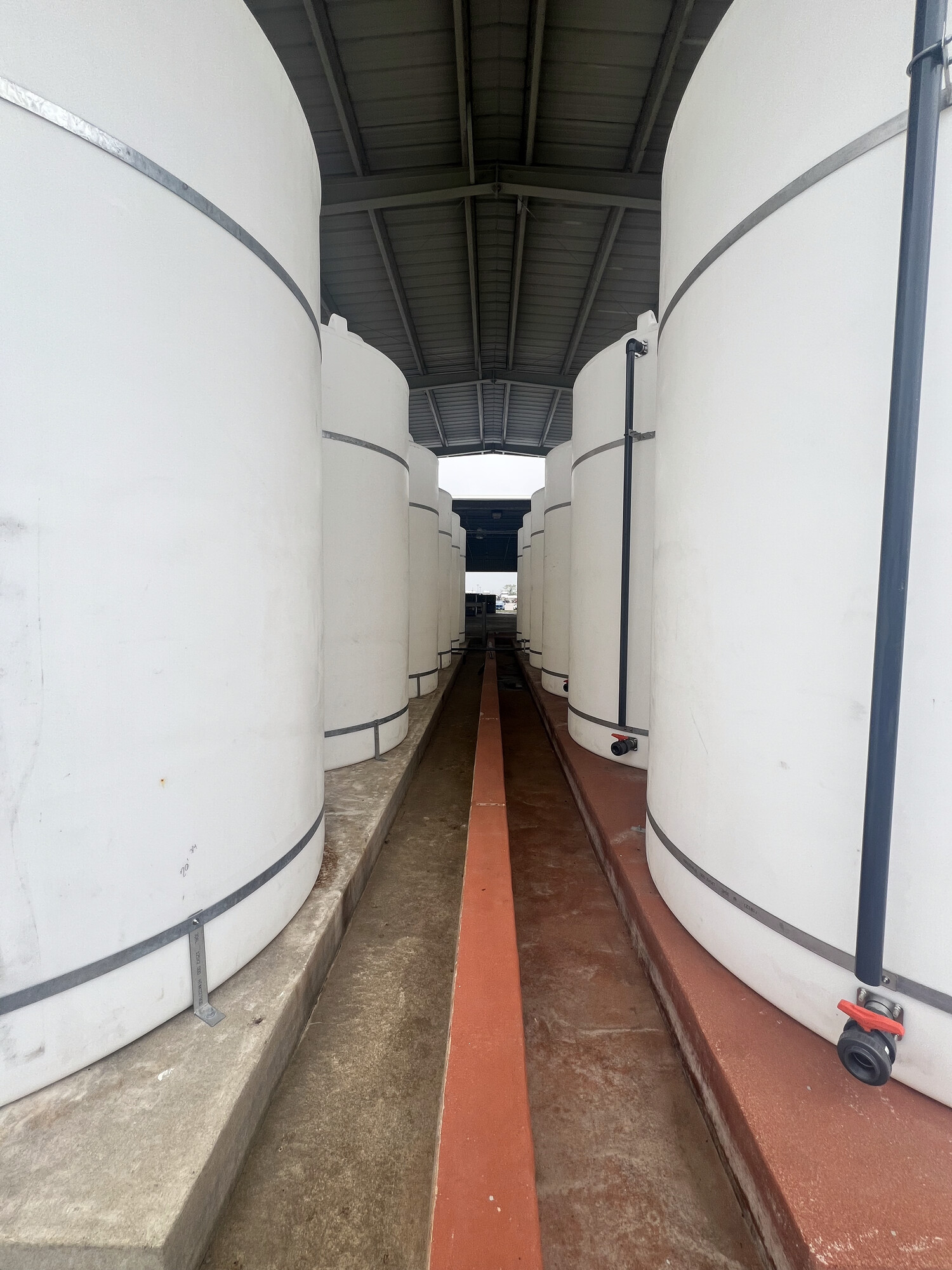 Pasadena chemical mixing system — final view